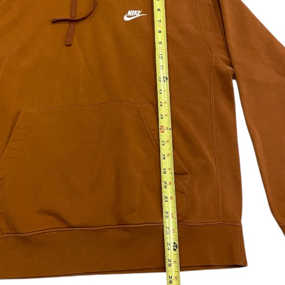 Nike Rust Hooded Sweatshirt Men’s Size M - Picture 4 of 6